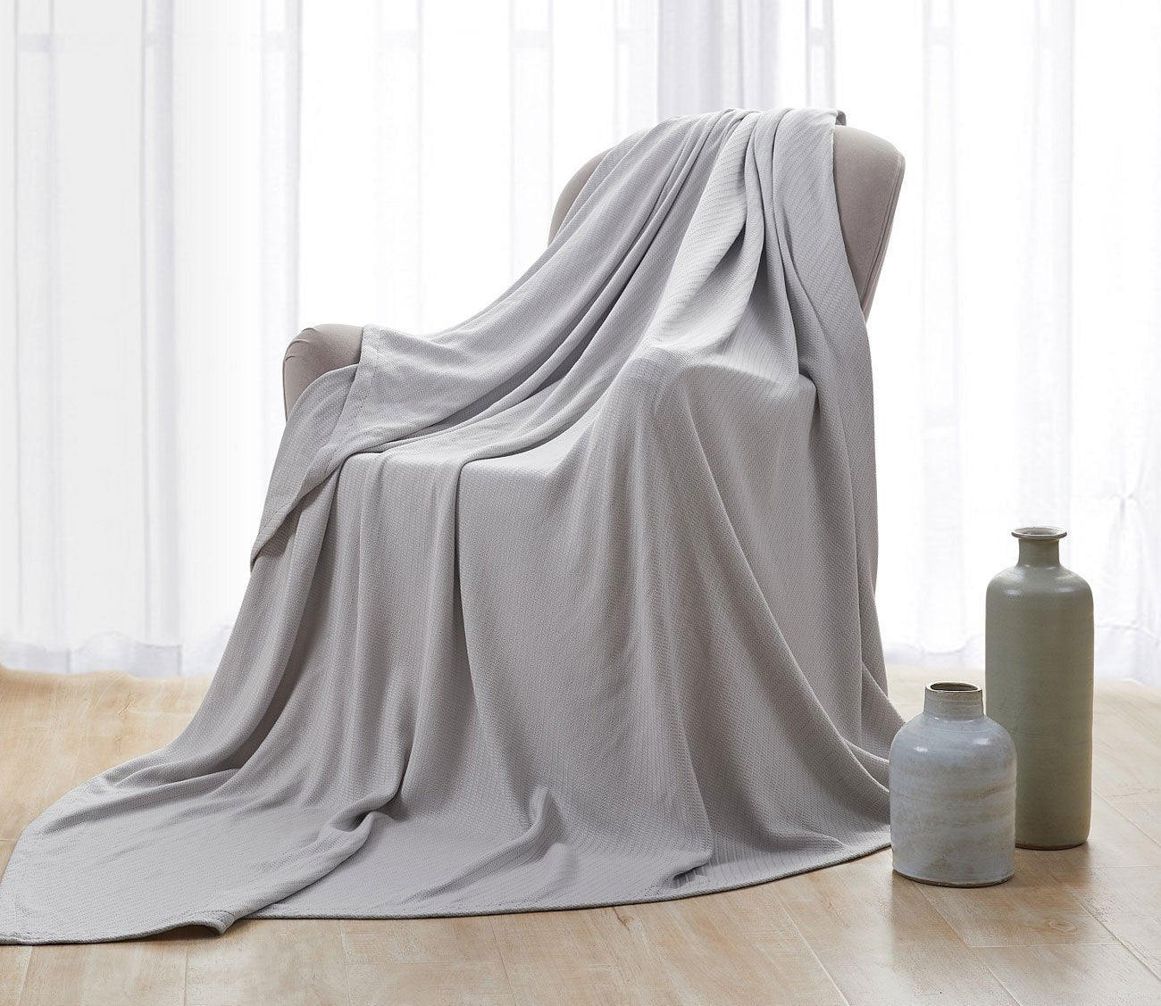 Cotton Thermal Blanket - Throws