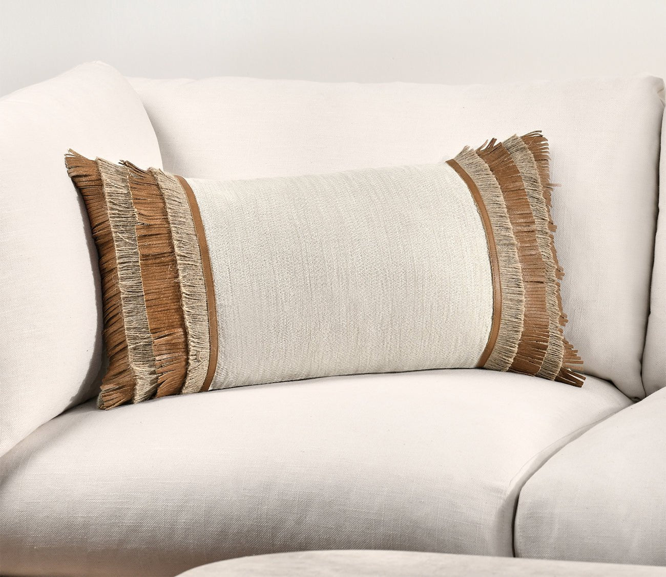 Natural throw pillows best sale