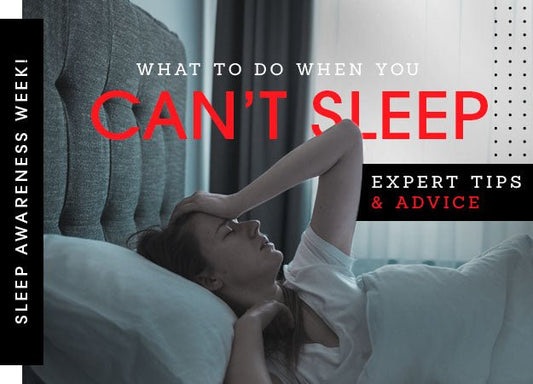 Sleep Awareness Week! What to Do When You Can’t Sleep: Expert Tips & Advice - City Mattress