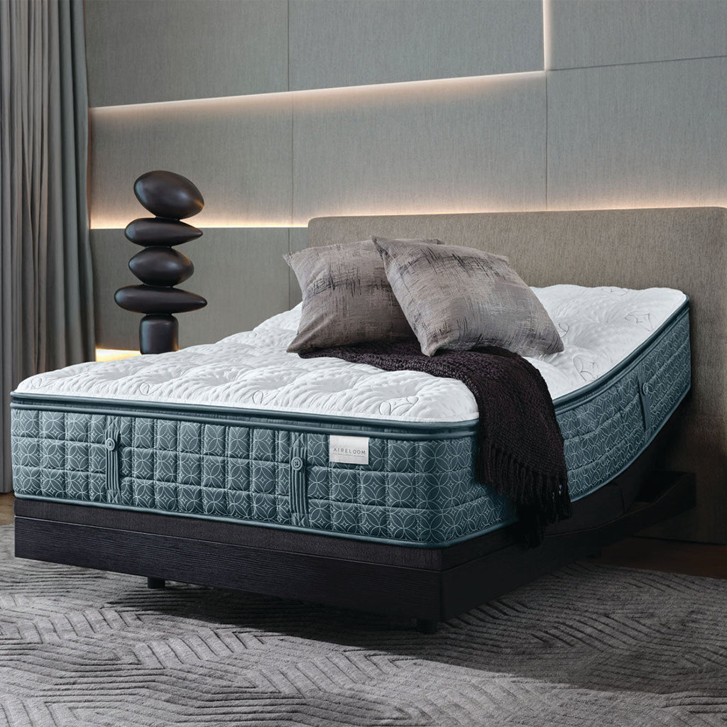 Aireloom mattress on adjustable bed base