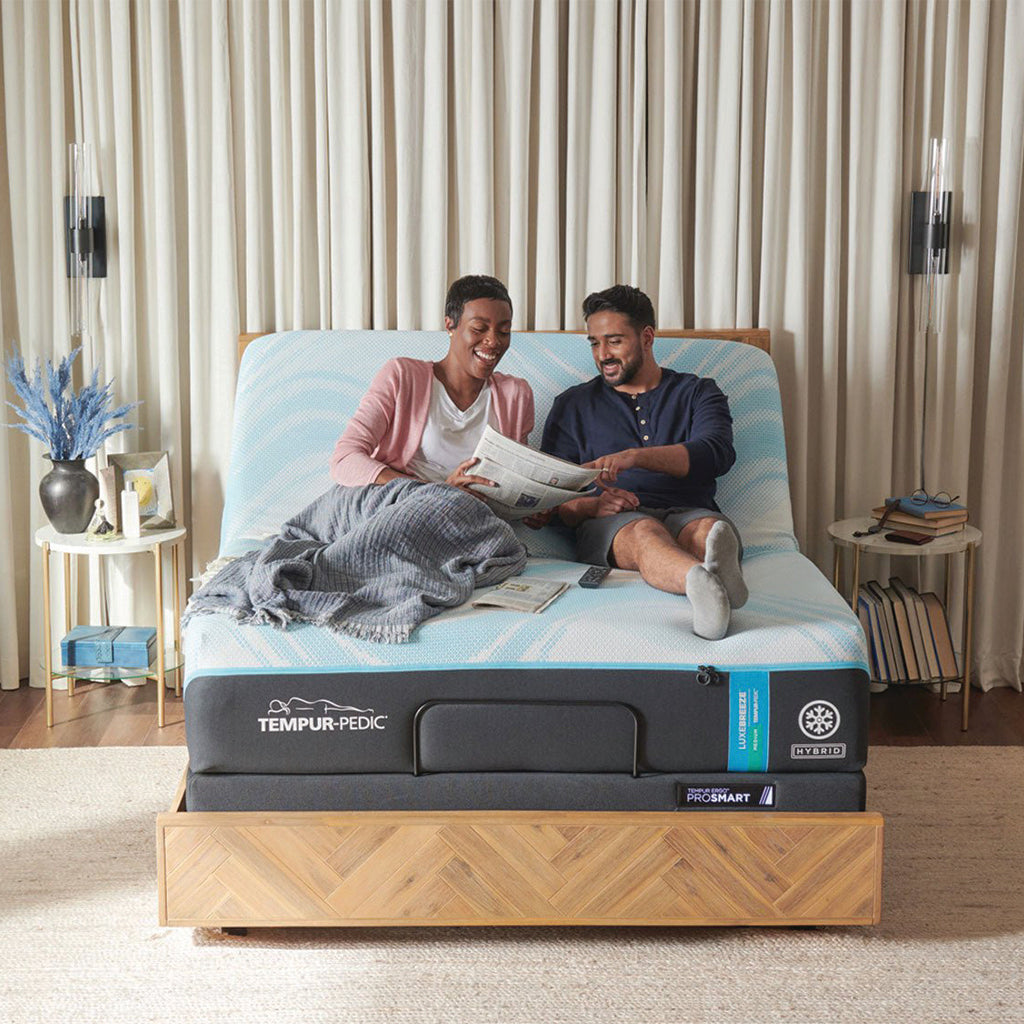 Beautyrest mattress on adjustable bed base