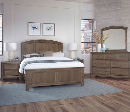 Vaughan Bassett Woodbridge Arched Wood Bed