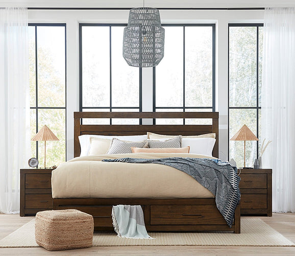 Aspen Home Modern Loft Storage Bed Bedroom Set by Aspen Home