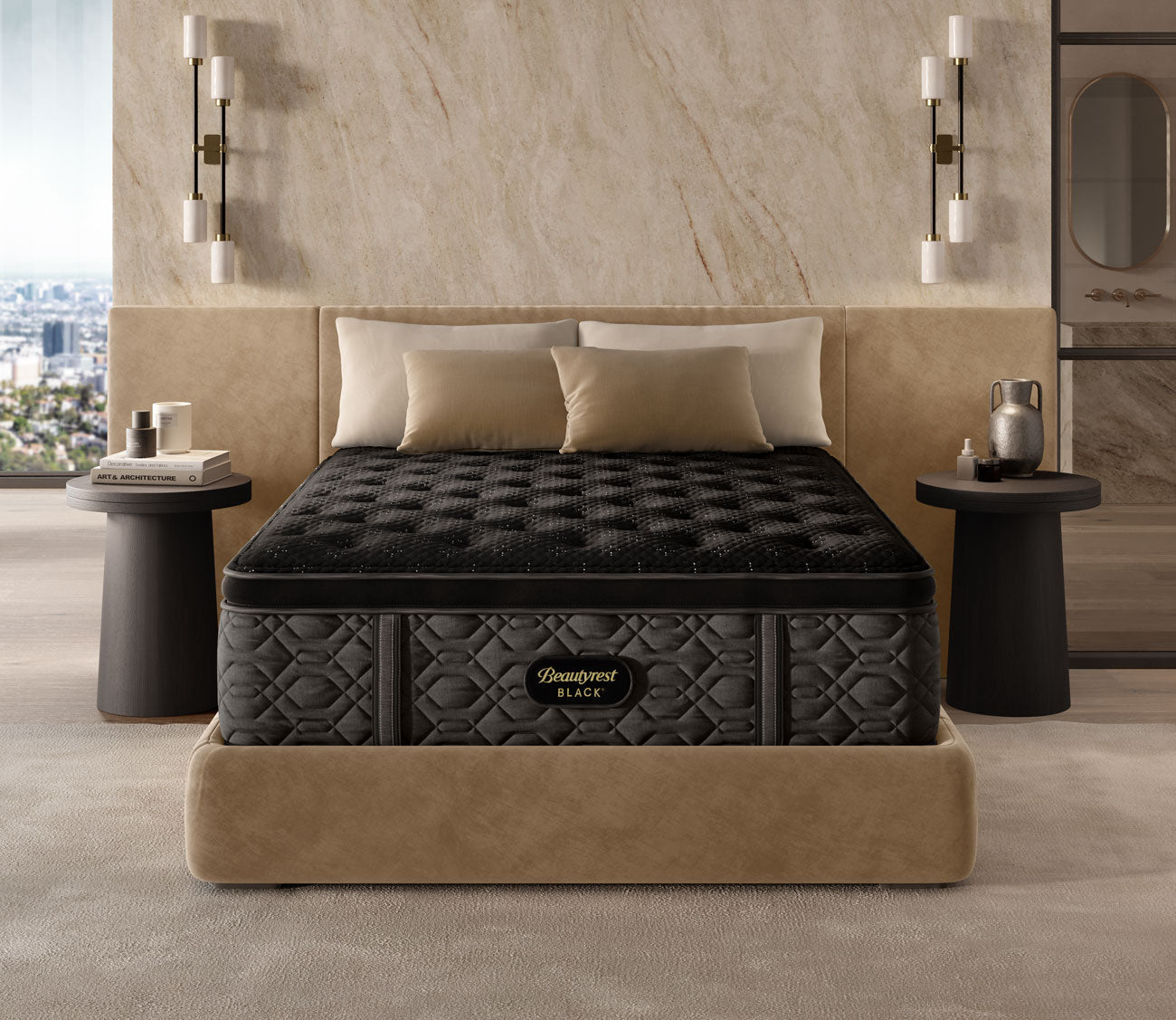 Beautyrest black plush best sale