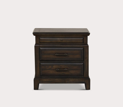 Bellamy Lane 3 - Drawer Nightstand by Bernard Furniture Group