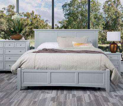 Bonanza Wood Panel Low Profile Bed by Vaughan Bassett