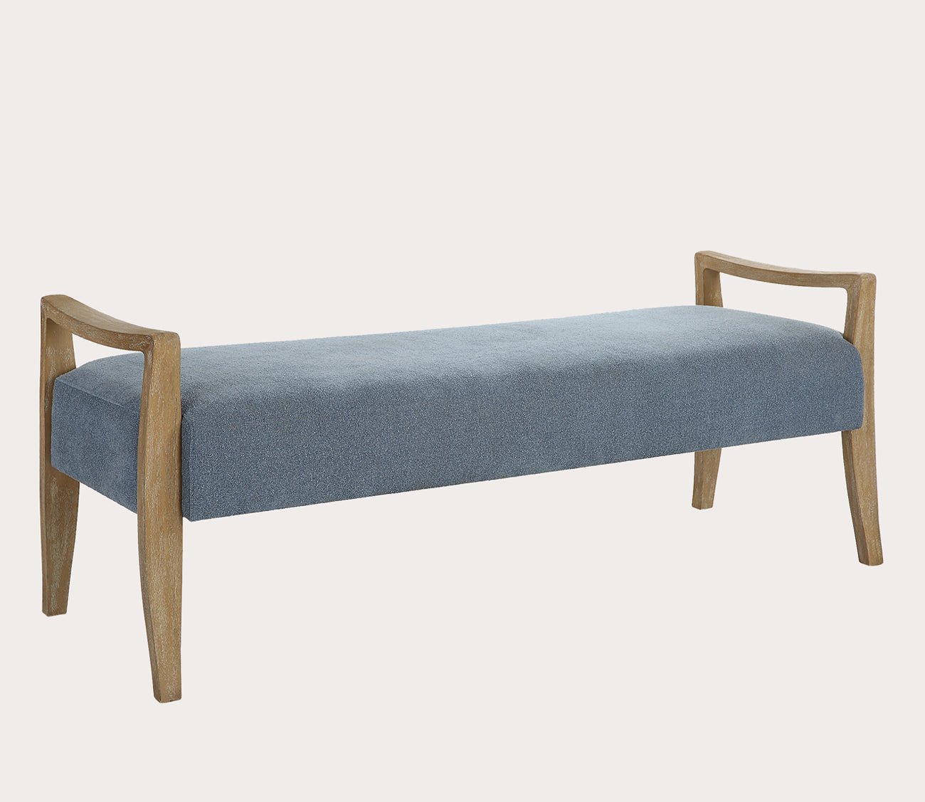 Daylight Sky Blue Bench by Uttermost