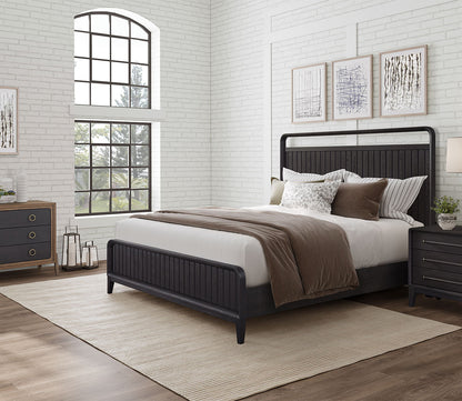 Elure Panel Bedroom Set by Bernards Furniture Group