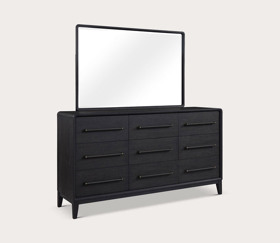 Elure Rectangle Dresser Mirror by Bernard Furniture Group