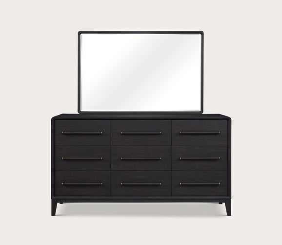 Elure Rectangle Dresser Mirror by Bernard Furniture Group