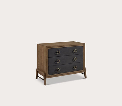 Elure Two - Tone Wood Bachelor Chest by Bernard Furniture Group