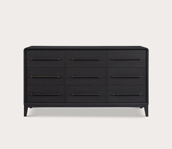 Elure Wood 9 - Drawer Dresser by Bernard Furniture Group