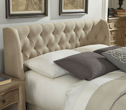 Levi Wingback Upholstered Headboard by Modus Furniture