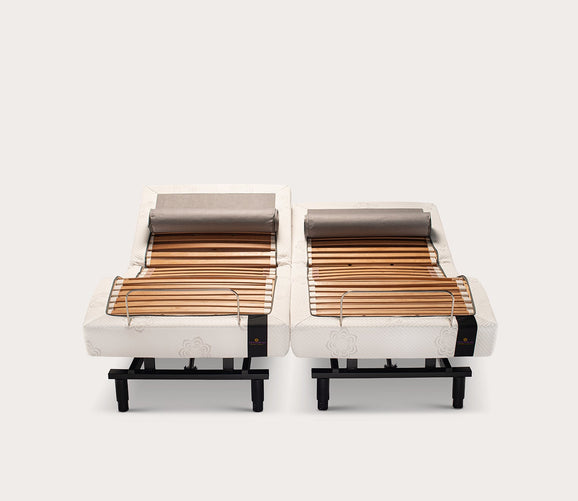 Luxe Adjustable Slat Bed Base by PranaSleep