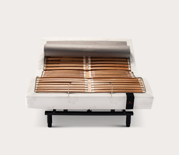 Luxe Adjustable Slat Bed Base by PranaSleep