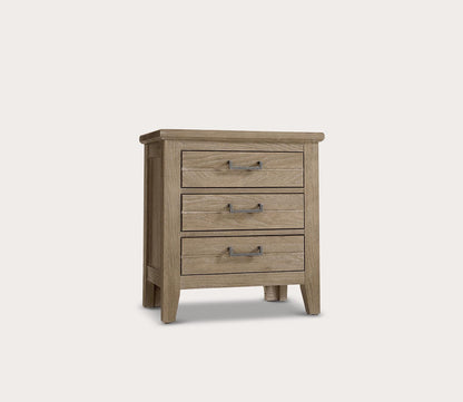 Passageways Deep Sand 3 - Drawer Nightstand by Vaughan Bassett