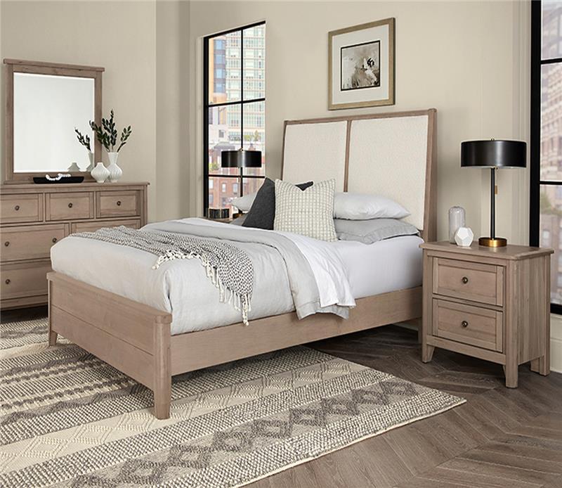 Vaughan Bassett Woodbridge Upholstered Panel Bed by Vaughan Bassett