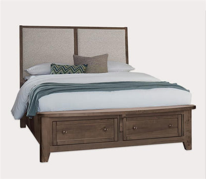 Vaughan Bassett Woodbridge Upholstered Panel Storage Bed by Vaughan Bassett