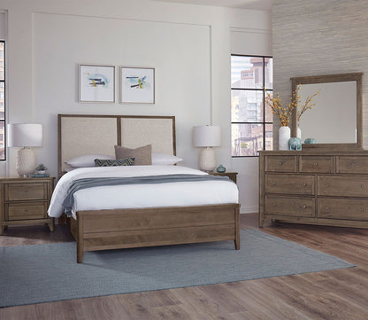 Woodbridge Upholstered Panel Bedroom Set by Vaughan Bassett