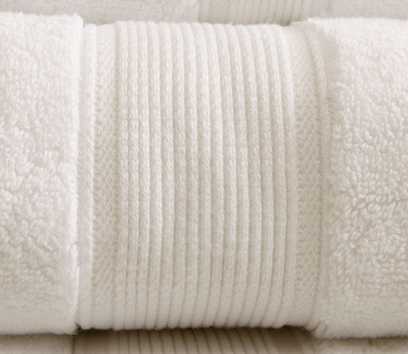 MADISON PARK Signature 800 GSM White 100% Cotton Bath Sheet (Set