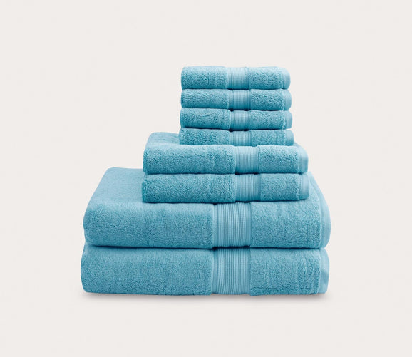  YTYZC Solid Color Bath Towel Set,1 Large Bath Towels,1