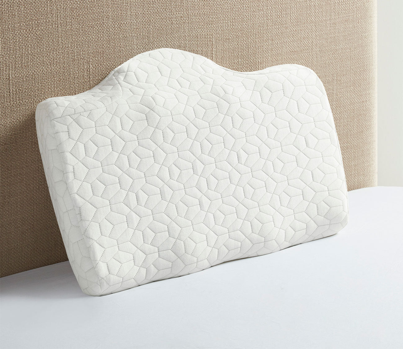 Sleep Philosophy Cooling Gel Pad Contour Foam Pillow