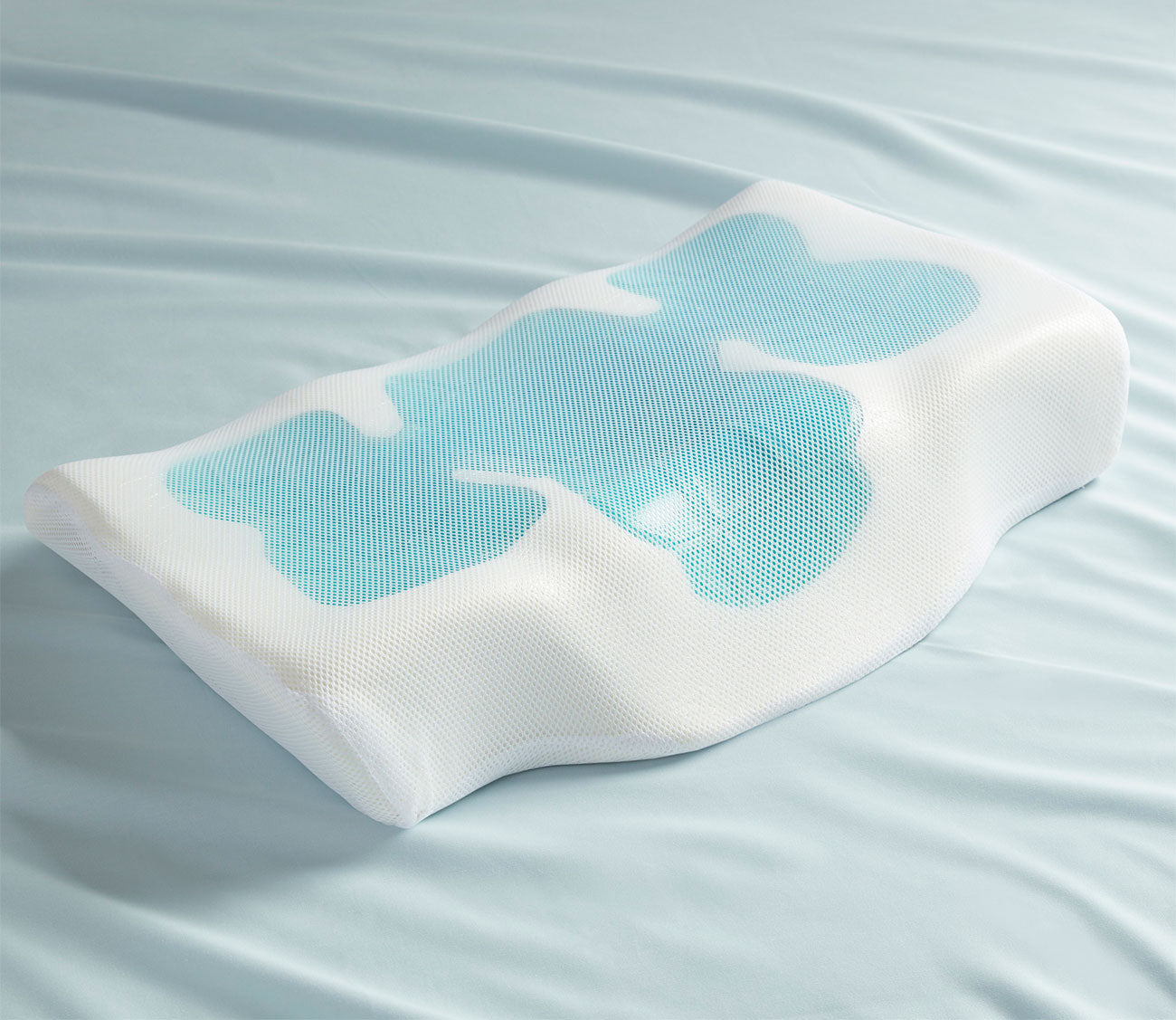 Sleep Philosophy Cooling Gel Pad Contour Foam Pillow