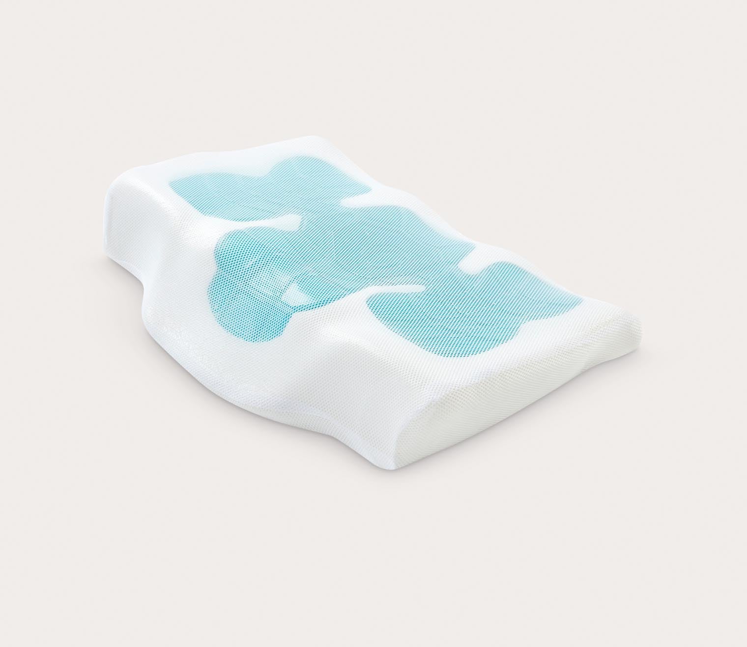 Sleep Philosophy Cooling Gel Pad Contour Foam Pillow