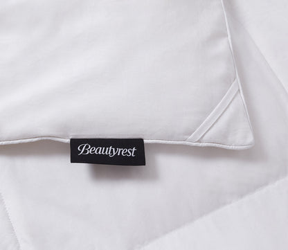 All Season White Feather and Down Comforter by Beautyrest