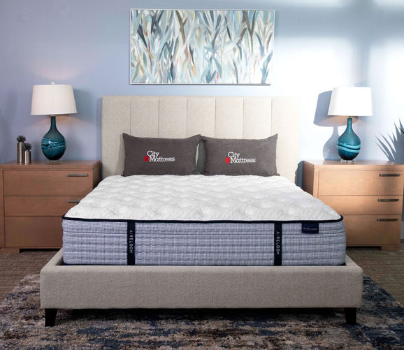 Avery Fabric Upholstered Panel Bed by Parker House