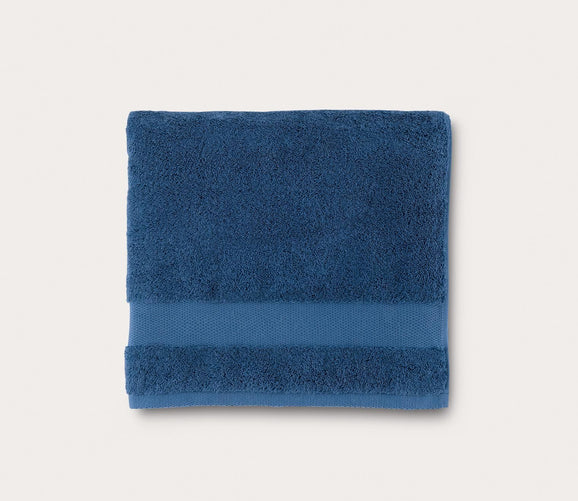 Sferra Bello Bath Towels (Dark Blue)