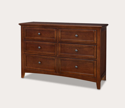 Bonanza 6-Drawer Double Dresser by Vaughan Bassett