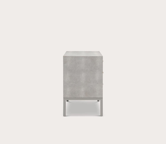 Camden Faux Shagreen Nightstand by Safavieh