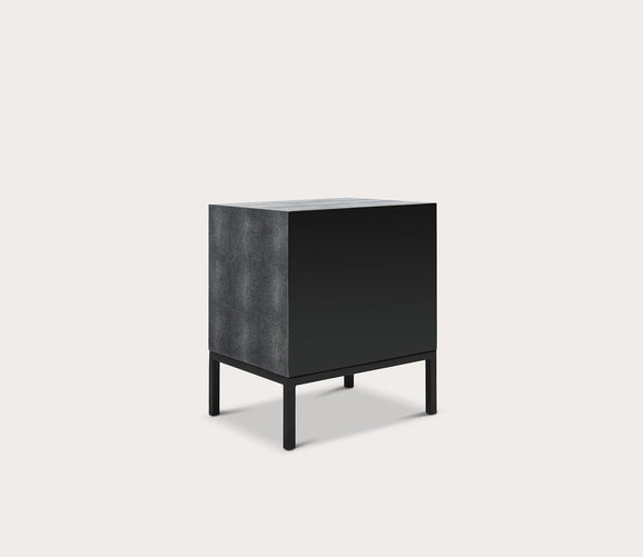 Camden Faux Shagreen Nightstand by Safavieh