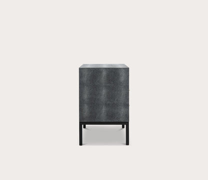 Camden Faux Shagreen Nightstand by Safavieh