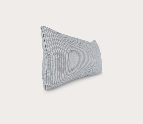 Casa Blue Throw Pillow by Villa by Classic Home