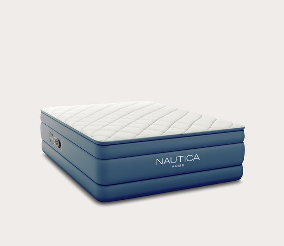 Cloud Supreme 20" Raised Air Mattress with Zip-Off Pillowtop by Nautica