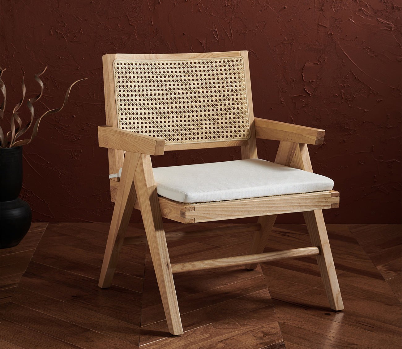 Colette Rattan Accent Chair by Safavieh