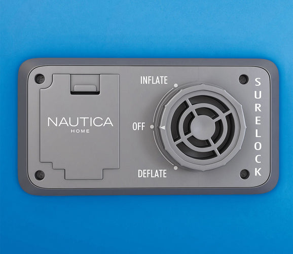 Cool Comfort Pillow Top Air Mattress by Nautica