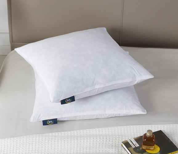 Set of Two Perfect Density Quilted Pillows
