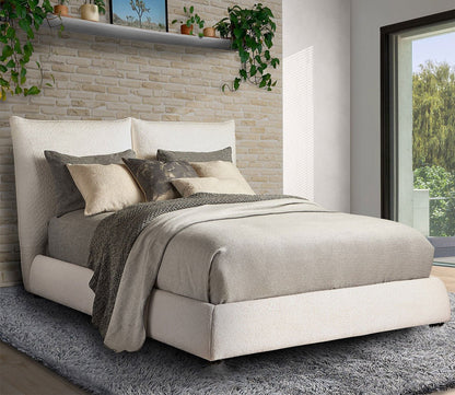 Cumulus Sherpa Fabric Upholstered Bed by Parker House