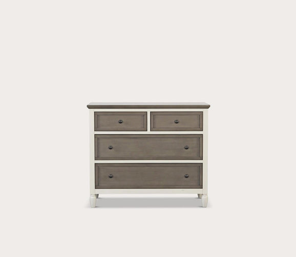 Delnoir Driftwood 4-Drawer Dresser by CM Home