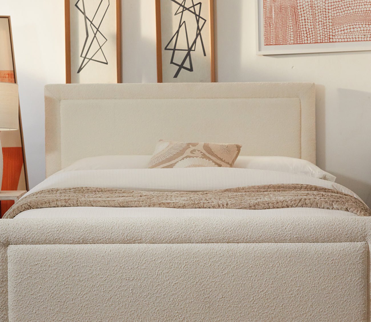 Dover Upholstered Bed by CM Home