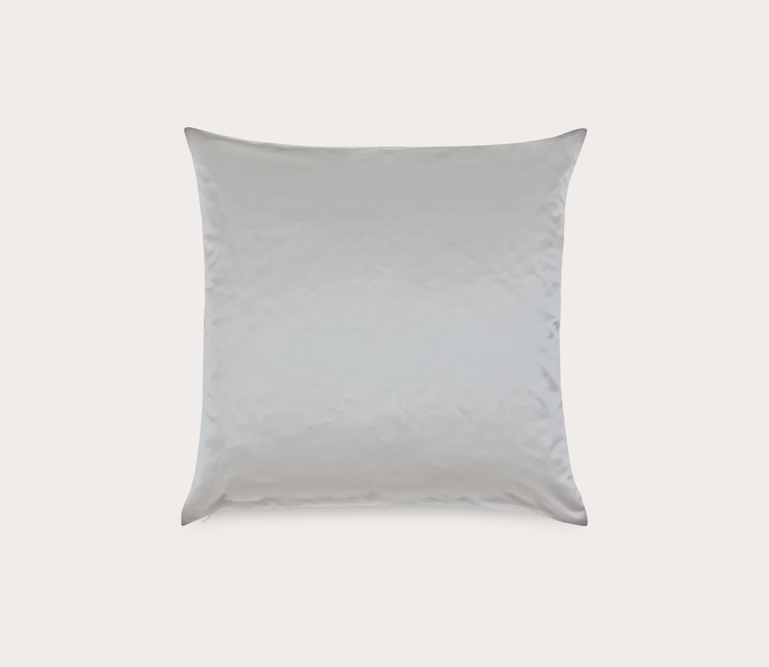 White satin online throw