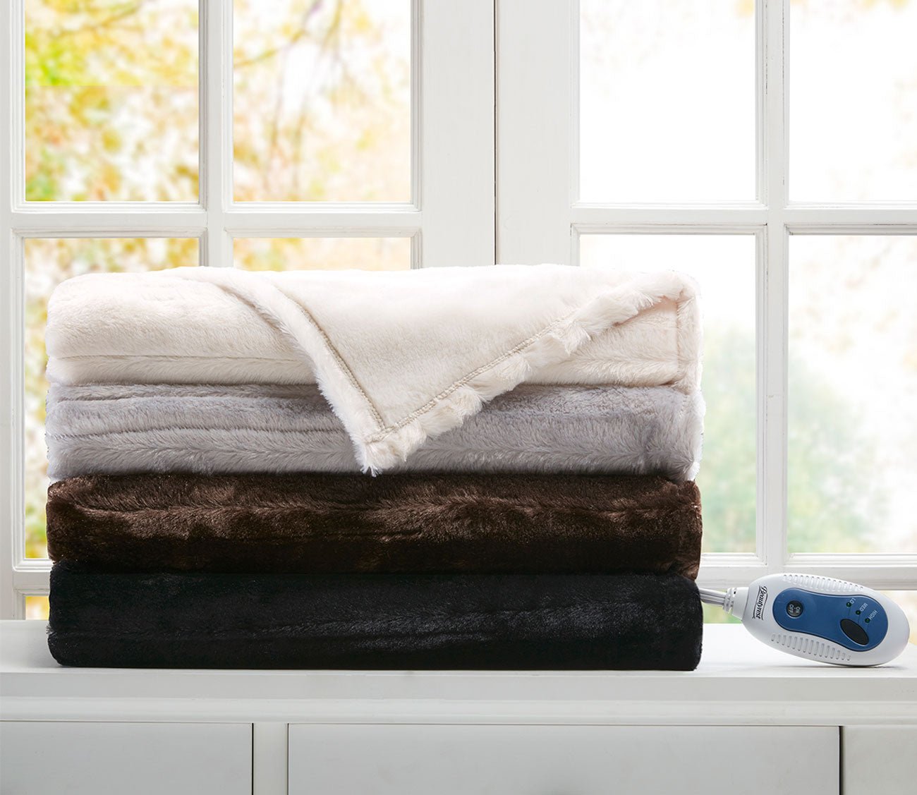 Duke faux fur weighted blanket sale