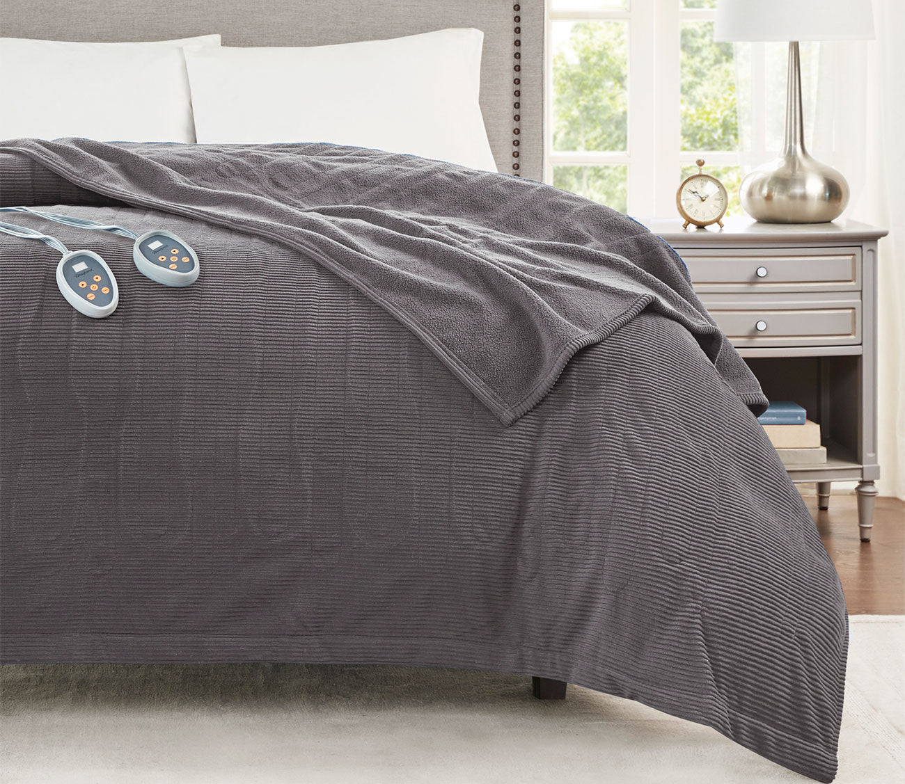 Heated discount duvet cover