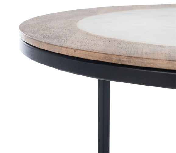 Gemma Agate Side Table by Safavieh