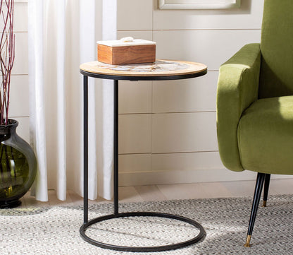 Gemma Agate Side Table by Safavieh