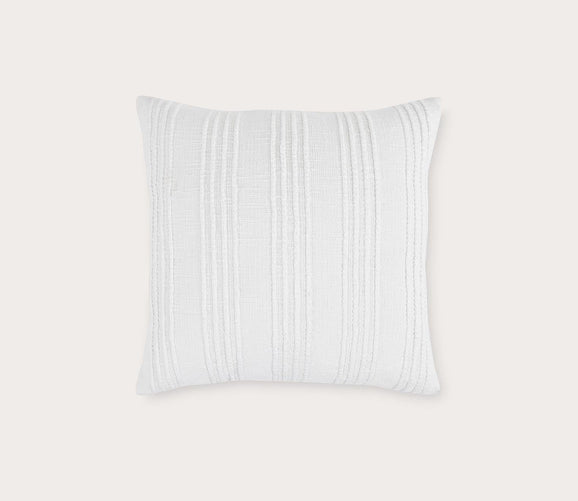 Gratitude Woven Throw Pillow by Villa Home