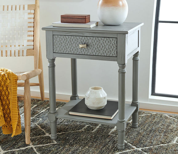 Halton 1-Drawer Accent Table by Safavieh